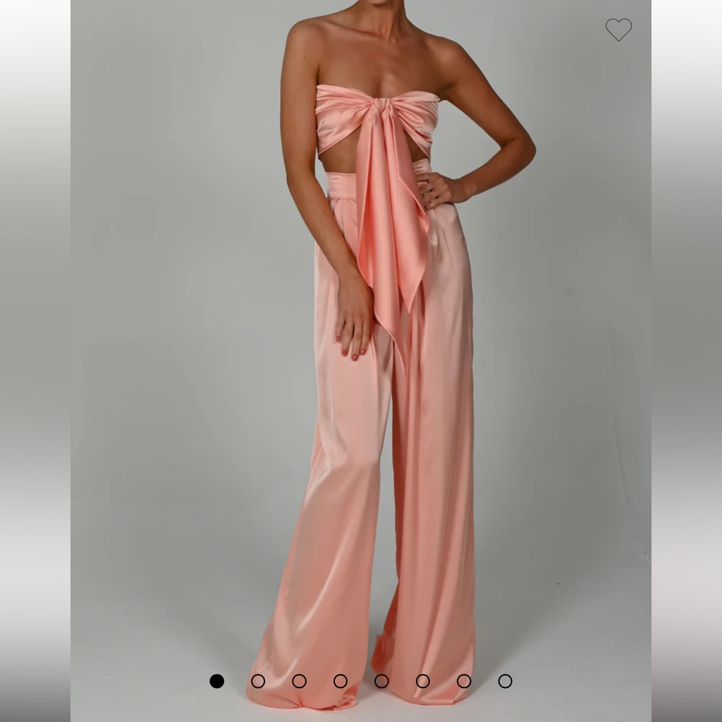 Natasha Trousers And Bandeau In Melba